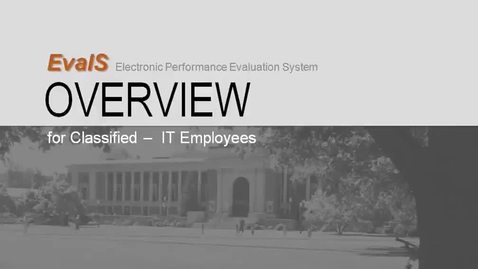 Thumbnail for EvalS Overview for Classified IT Employees (1)
