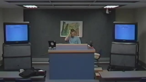 Thumbnail for &quot;Preparing and Delivering a Video Lecture, with Dan Edge,&quot; circa 1990s