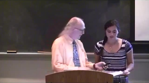 Thumbnail for Abby McArthur at HHMI 2010