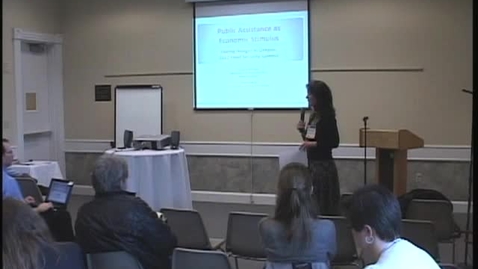 Thumbnail for Hunger Summit Public Assistance as Economic Stimulus