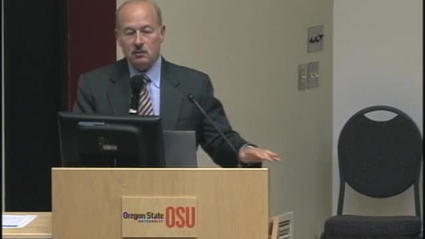 Thumbnail for 2012 New Faculty Orientation Part 8 Federal Agencies