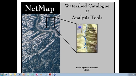 Thumbnail for entry Watersheds and Climate Change Module - March 29, 2011