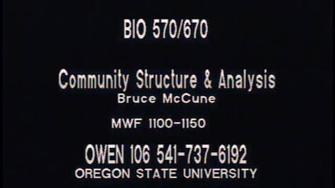 Thumbnail for BIO 570 - Lecture 14: Data adj part 2