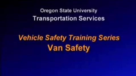 Thumbnail for Van Safety