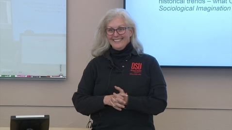 Thumbnail for Sally Gallagher - SOC 452/552 - Sociology of Religion - Fall 2019 Hybrid Showcase