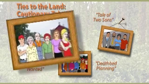 Thumbnail for Ties To The Land: Cautionary Tales