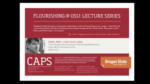 Thumbnail for Aaron Wolf: Transformational Listening for Flourishing Relationships