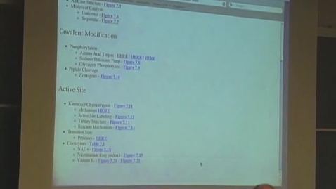 Thumbnail for BB 350 Lecture for April 15, 2009