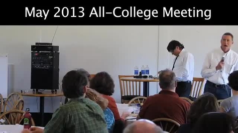 Thumbnail for May 2013 College of Forestry All-College Meeting