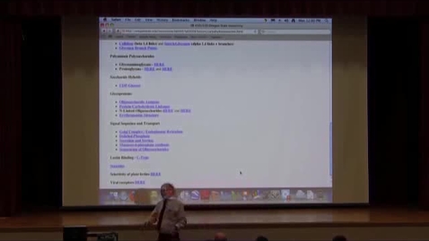 Thumbnail for BB 450 Lecture for November 9, 2009