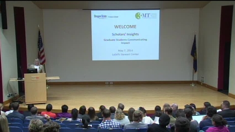 Thumbnail for Scholars' Insights 2014: Introductions