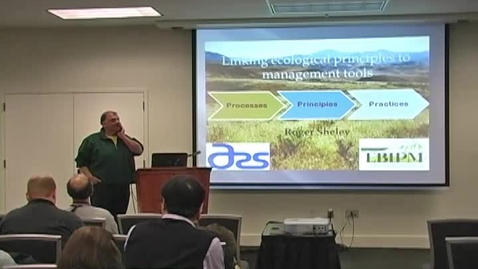Thumbnail for Roger Sheley, EBIPM Symposium at 2012 SRM