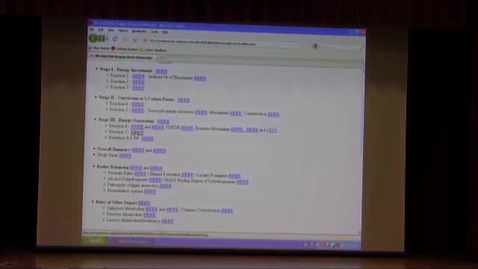 Thumbnail for BB 450 Lecture for November 18, 2009