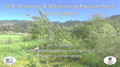 Thumbnail for 19B-Souder-Restoring &amp;amp; Maintaining Wooded Riparian Areas - Beginners powerpoint presentation
