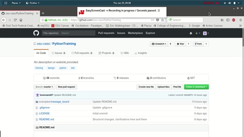 Thumbnail for CASS SDS 2018: Intro to Building Web Applications using Python PART 2 Django basic features