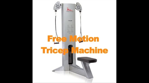 Thumbnail for Tricep Machine