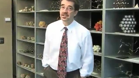 Thumbnail for Ava Helen and Linus Pauling Papers - Special Collections storage area and Pauling molecular models