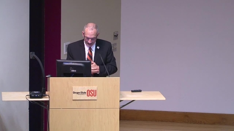 Thumbnail for OSU Faculty Senate October 9, 2014 Part 1 of 9