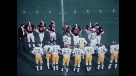 Thumbnail for entry University of Oregon vs. Oregon State University. Civil War football game, November 21, 1970.