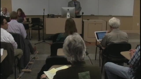 Thumbnail for OSU Faculty Senate May 9 2013 Part 7 of 8