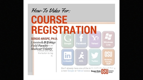 Thumbnail for GEP/GIS Course Registration in Ideal-Logic