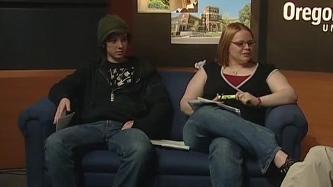 Thumbnail for &quot;Campus View&quot; [KBVR-TV Show], May 6, 2008