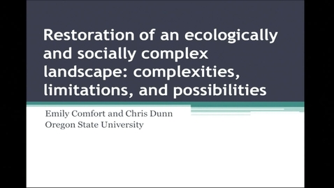 Thumbnail for Emily Comfort &amp; Chris Dunn, FERM