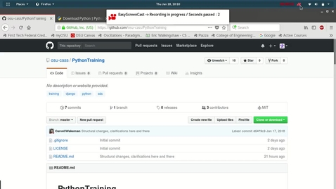 Thumbnail for CASS SDS 2018:  Intro to Building Web Applications using Python PART 1Python_Installation-Linux_Mac