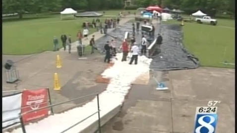 Thumbnail for Snow in the Quad - KGW Channel 8 News Coverage - May 25, 2006