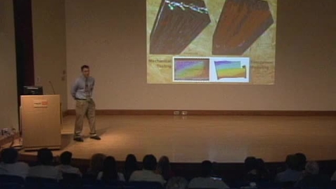 Thumbnail for Scholars' Insights 2013 - Jesse Paris: 3D Analysis of Sustainable Building Materials
