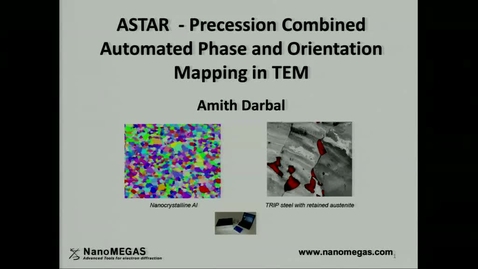 Thumbnail for entry ASTAR: Automated orientation imaging in the transmission ele