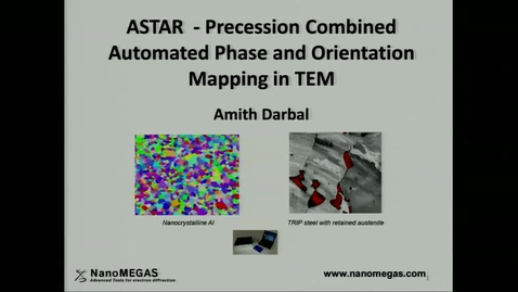 Thumbnail for ASTAR: Automated orientation imaging in the transmission ele