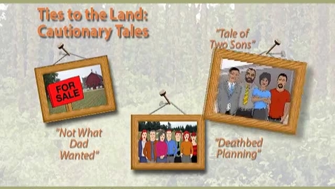 Thumbnail for entry Ties To The Land: Cautionary Tales