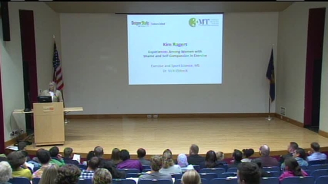 Thumbnail for Scholars' Insights 2014:  Kim Rogers - Experiences Among Women with Shame and Self-Compassion in Exercise