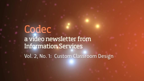 Thumbnail for Custom Classroom Design from IS (Codec, vol. 2, no. 1)