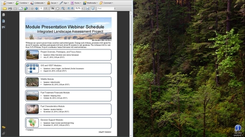 Thumbnail for Wildlife Habitat Module - September 28, 2010
