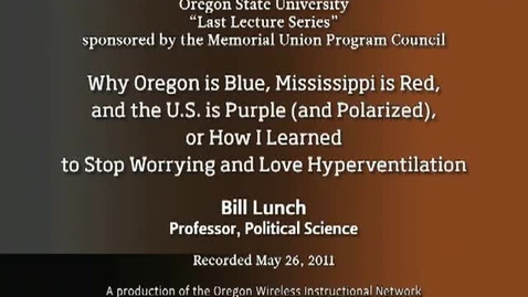 Thumbnail for Bill Lunch, Last Lecture