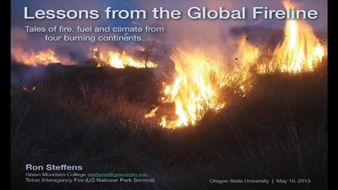 Thumbnail for Lessens from the Global Fireline
