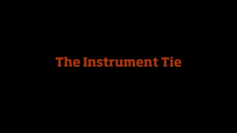 Thumbnail for entry Instrument tie