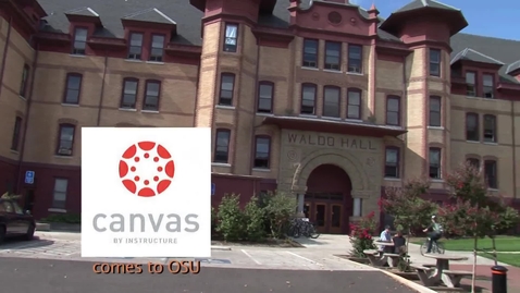 Thumbnail for Canvas Comes to Oregon State University