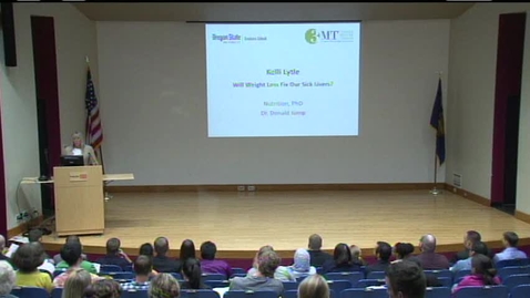 Thumbnail for Scholars' Insights 2014:  Kelli Lytle - Will Weight Loss Fix Our Sick Livers