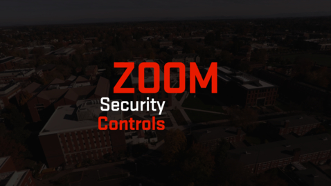 Thumbnail for entry Zoom | Security Controls