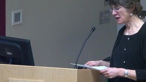 Thumbnail for Faculty Senate Dec 6 2012 Part 4 of 8