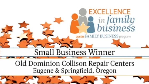 Thumbnail for entry 2010 Old Dominion Excellence in Family Business Awards