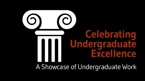 Thumbnail for entry Ana Brar - Undergraduate Excellence Star