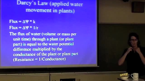 Thumbnail for October 6, 2011, FS 561 Lecture with Kate MCullouch