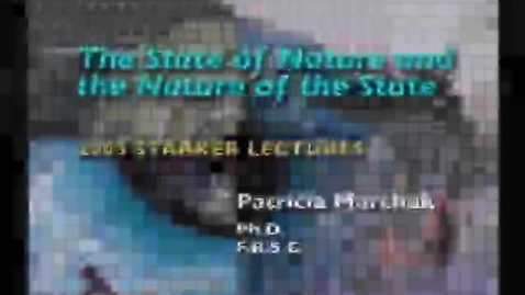 Thumbnail for entry Starker Lecture Series