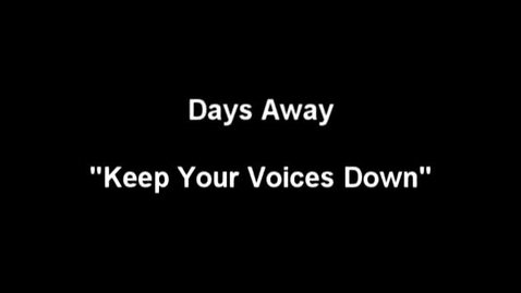 Thumbnail for entry &quot;The Meow Meow Show&quot; [KBVR-TV] - Days Away perform their song, &quot;Keep Your Voices Down,&quot; 2004