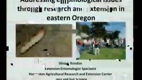 Thumbnail for Addressing entomological issues through research and extensi