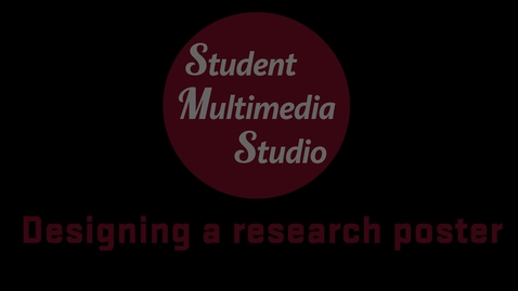Thumbnail for How to Design a Research Poster for Printing